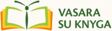 Vasara su knyga logotipas