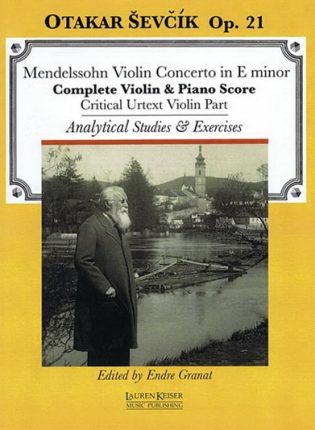 Sudarytojas Endre Granat „Analytical studies for Mendelssohn's Violin Concerto, Op.21 (Ševčík, Otakar)“ (natos)