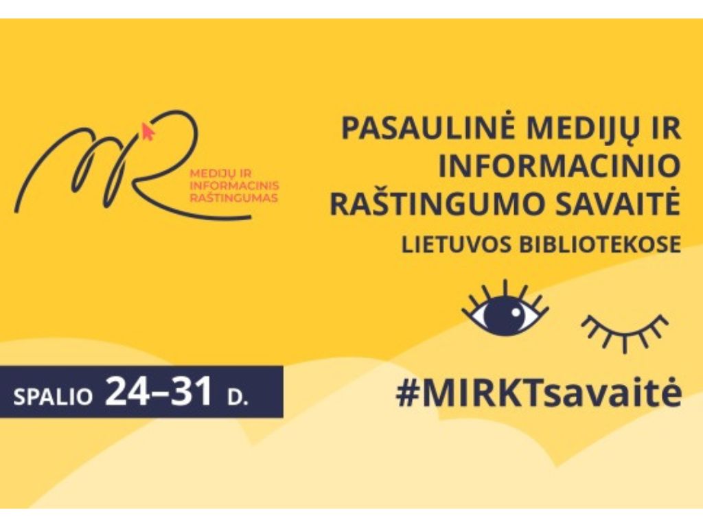 Svarbiausias šiuolaikinio žmogaus įgūdis – medijų ir informacinis raštingumas