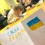 Siuntėme linkėjimus Ukrainai
