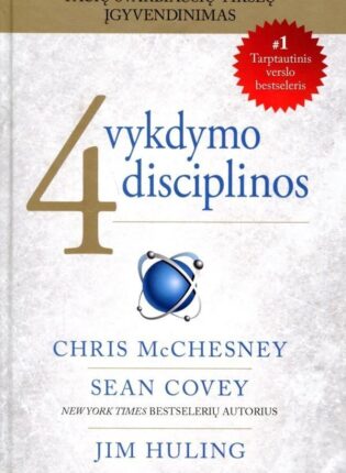 S. Covey, C. McChesney, J. Huling „4 vykdymo disciplinos. Pačių svarbiausių tikslų įgyvendinimas“. Teminė literatūra