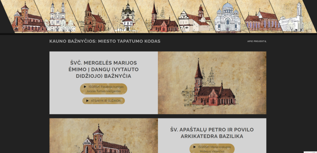 Devynios bažnyčios – devyni pasakojimai