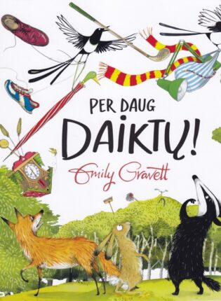 Emily Gravett „Per daug daiktų!“