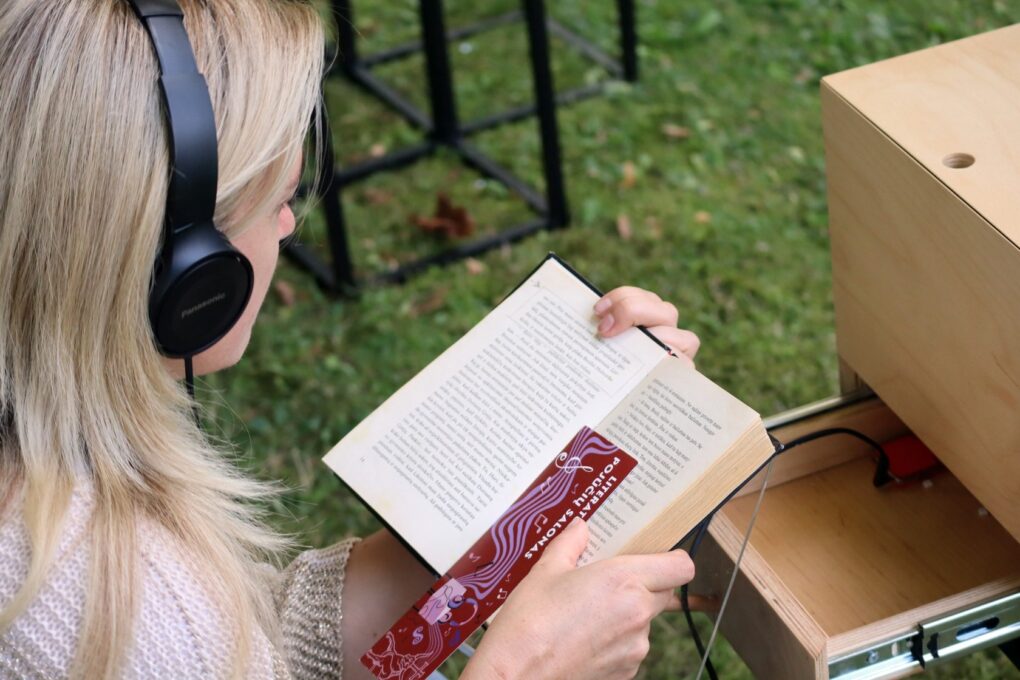 Ekspozicija „Literatūrinis pojūčių salonas“