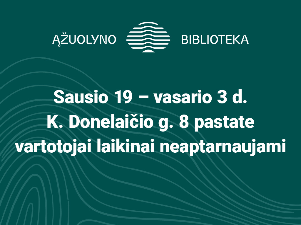 Bibliotekos darbo laikas