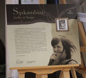 Kilnojamoji paroda „Sąskambiai: žodis ir linija“