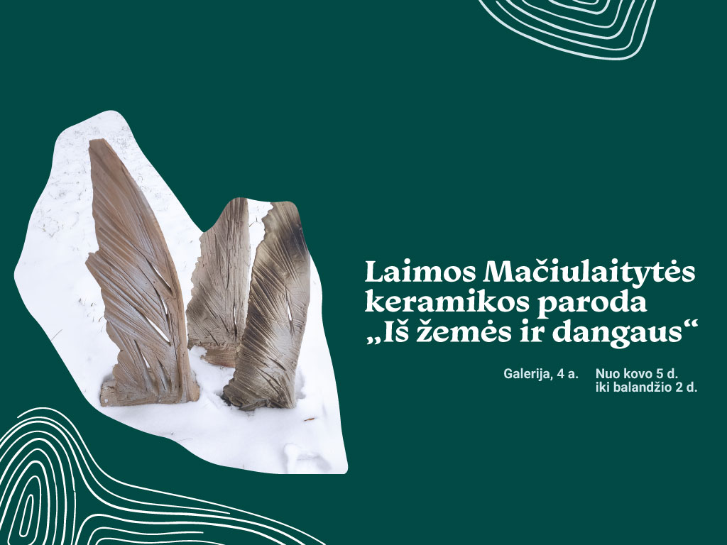 Keramikos paroda „Iš žemės ir dangaus“
