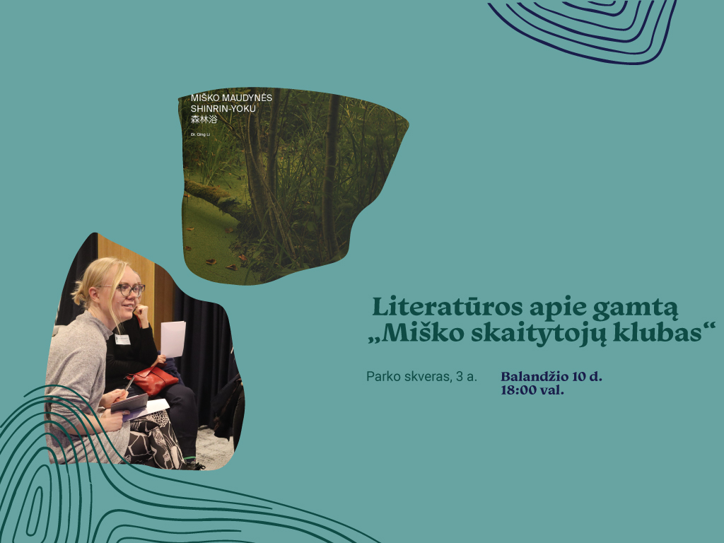 Ąžuolyno skaitytojų klubo bendruomenė: „Miško skaitytojų klubas“