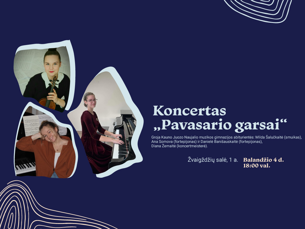 Koncertas „Pavasario garsai“