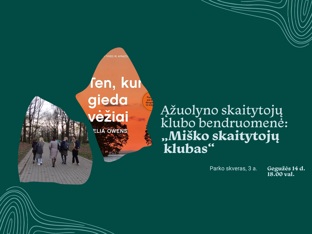 Ąžuolyno skaitytojų klubo bendruomenė: „Miško skaitytojų klubas“