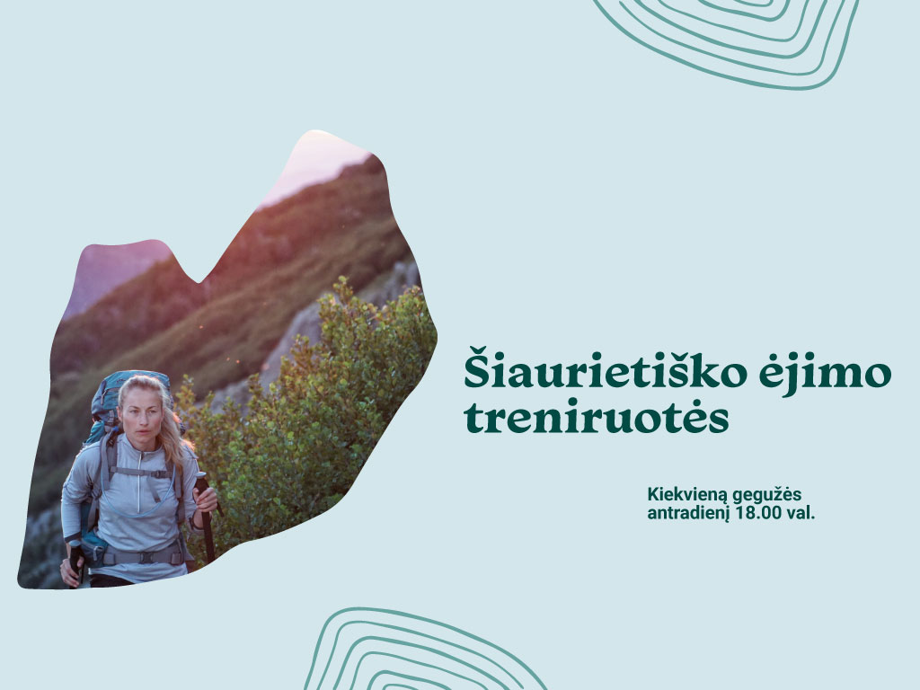 Ąžuolyno biblioteka (Radastų g. 2) kartu su Startwalking.lt treneriais kviečia į šiaurietiško ėjimo treniruotes Ąžuolyne.