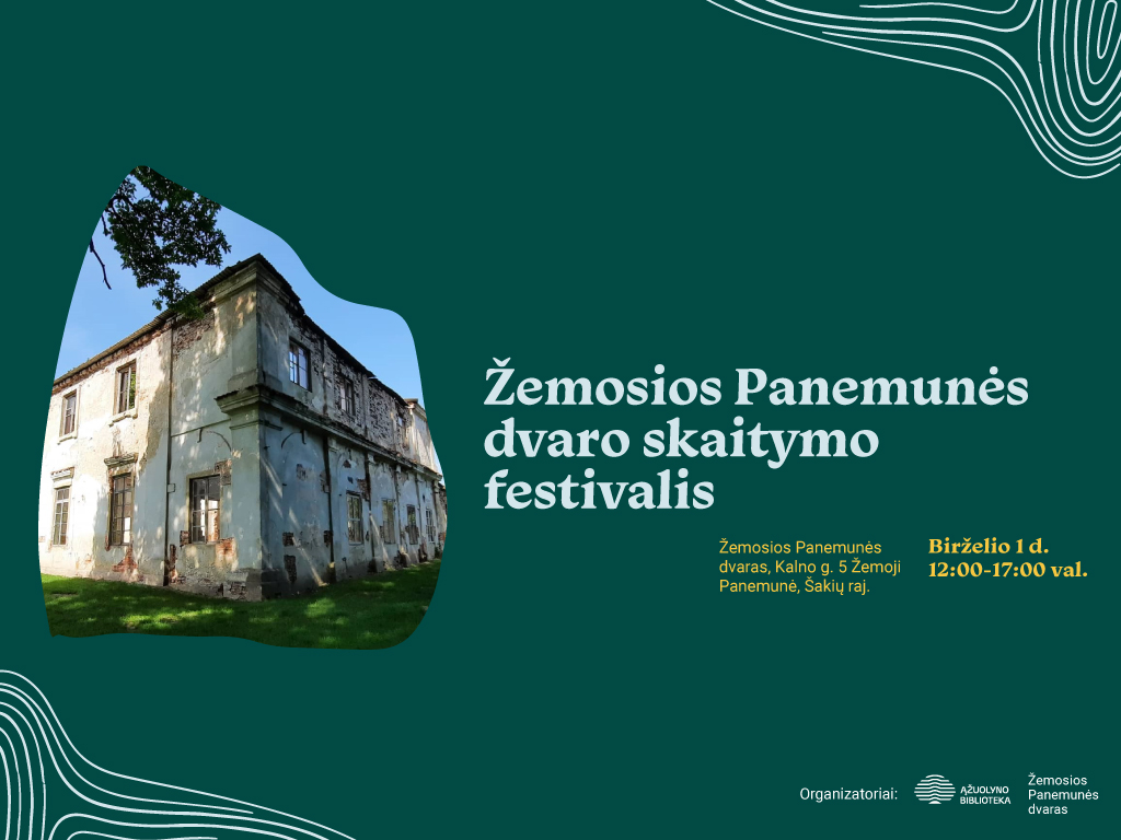 Žemosios Panemunės dvaro skaitymo festivalis