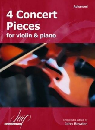 „4 Concert Pieces: for violin & piano“