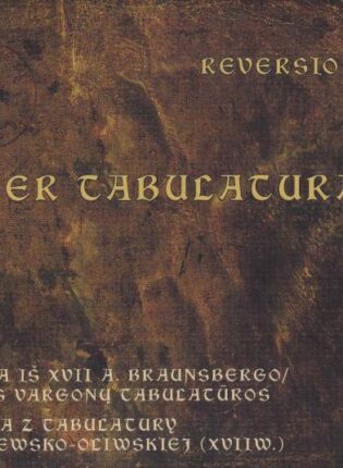 Reversio „Liber Tabulatura“