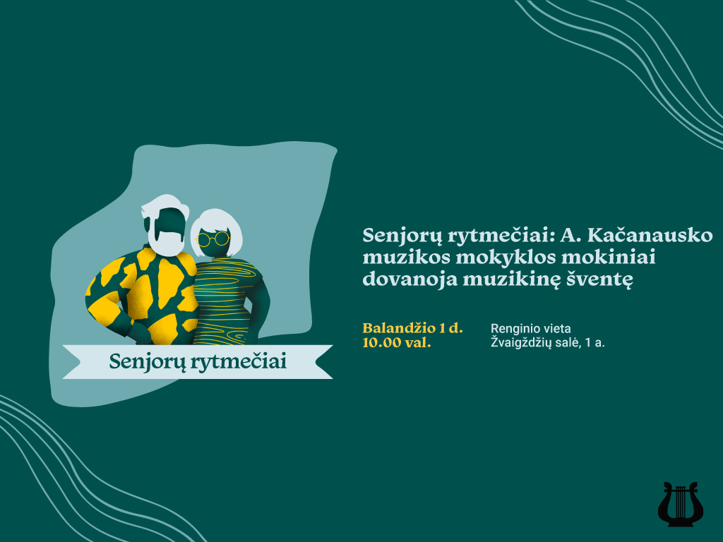 Senjorų rytmečiai: Aleksandro Kačanausko muzikos mokyklos mokiniai dovanoja muzikinę šventę