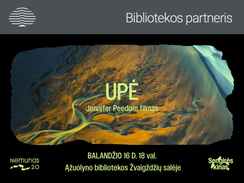 Balandžio 16 d. vakare Ąžuolyno bibliotekoje kiną ir aplinkosaugą jungiantis projektas „Sengirės kinas“ pristatys antrąjį savo programos filmą – „Upė“ (rež. Jennifer Peedom). Tai vizualiai stulbinanti dokumentinė odisėja per tekančius Žemės vandenis, klausantis pasakojimo apie tai, kaip upės formavo mūsų planetos kraštovaizdžius ir žmonijos istoriją. Filmas kviečia leistis į kelionę per šešis žemynus, kurioje, pasitelkiant palydovinį filmavimą bei įspūdingą kinematografiją, atskleidžia upės bei jų laukinė prigimtis iš dar nematytų perspektyvų. Tai hipnotizuojantis, bet kartu įspėjantis kūrinys. Australijos kamerinio orkestro ir žymios roko grupės „Radiohead“ sukurto muzikinio takelio bei „Oskarų“ apdovanojimų laureato Willem Defoe įgarsinto poetiško pasakojimo dermė įtaigiai kalba apie upių didybę ir tuo pačiu jų trapumą. Po nemokamo seanso vyks diskusija apie tai, kokio balanso tarp upių resursų naudojimo ir upių bioįvairovės apsaugos turėtume siekti, kad jos ir tuo pačiu mes, turėtume ateitį. Tarp diskusijos dalyvių – „Nemunas 2.0“ valdybos narys, upių žinovas Kęstutis Skrupskelis, gamtosaugininkė Karolina Žemyna Gurjazkaitė, moderatorė – aplinkosaugos aktyvistė, žurnalistė Rugilė Matusevičiūtė. Šio mėnesio „Sengirės kino“ partneris – „Nemunas 2.0“. Tai labdaros ir paramos fondas, siekiantis išsaugoti didžiausią Lietuvos upę ateities kartoms. Fondo tikslas – kurti atvirą upės ekosistemų monitoringą, leidžiantį operatyviai nustatyti taršos šaltinius, užkirsti kelią teršimui ir skatinti visuomenės įsitraukimą į upių apsaugą. „Derėtų suprasti, kad Nemunas Lietuvai – tai kur kas daugiau nei vanduo, energija ar žuvys, kad jo svarba krašto gamtai istorijai, kultūrai, tautos savasčiai yra ne mažesnė kaip Nilo upės Egipto civilizacijai. Ar mūsų kraštą dar bus galima vadinti Nemuno šalimi, ar praskaidrės jo vandenys, ar Nemunas ir toliau išliks gyvybės keliu, jungiančiu įvairių šalių gamtą ir žmones – tai priklauso ir nuo mūsų visų“,– sako botanikas, biomedicinos mokslų daktaras ir „Nemunas 2.0“ ambasadorius Mindaugas Lapelė. „Antruoju programos filmu pasirinkome „Upę“, nes jo tema Lietuvoje šiandien itin karšta ir aktuali. Viešojoje erdvėje girdėti daug diskusijų apie upių panaudą ir apsaugą, tačiau konstruktyvaus pokalbio tarp skirtingų požiūrių labai stinga. Mūsų siūlomas filmas leidžia pažvelgti plačiau – jame į upes žiūrima ne tik kaip į gyvastį, kurios tėkmė formavo pasaulį, bet ir kaip civilizacijų lopšį, žmonijos išgyvenimo sąlygą. Atrenkant filmus, mums svarbu, kad juose sudėtingos temos būtų atskleistos jautriai ir formaliai įdomiu keliu. Tikime, kad tai padeda užmegzti artimesnį ryšį su žiūrovais bei paskatinti juos apie ateitį mąstyti giliau, plačiau, nepatogiau“, – pasakoja projekto organizatorės Aistė Račaitytė ir Silvija Duoblytė. „Sengirės kinas“ – tai kiną, aplinkosaugą ir edukaciją jungiantis projektas, kurio pagrindas – kartą per mėnesį vienu metu Lietuvos miestų ir miestelių bibliotekose bei kultūros centruose rodomi dokumentinio kino seansai. Rūpestingai atrinkti filmai iš viso pasaulio apie gamtos įstabumą ir pažeidžiamumą bus rodomi kartu su juos Lietuvos kontekste aktualizuojančiais gamtos žinovų pristatymais. Filmų programą lydės gyvi susitikimai, diskusijos, ekskursijos ir kiti renginiai, atkreipiantys dėmesį į Lietuvos ekologijos būklę. „Sengirės kinas“ – tai platforma, kurioje kinas tampa įrankiu pokyčiams, o žiūrovai – pokyčių bendruomene. Daugiau informacijos: www.sengireskinas.lt Seansas yra nemokamas ir vyks balandžio 16 d. 18.00 val. Ąžuolyno bibliotekoje, Žvaigždžių salėje (1 a.) ir dar daugiau nei 70-tyje ekranų visoje Lietuvoje. Renginio metu bus fotografuojama ir / ar filmuojama, todėl informuojame, kad jūs galite būti matomi renginio nuotraukose ar vaizdo įrašuose, kurie gali būti paskelbti įvairiose medijos priemonėse.