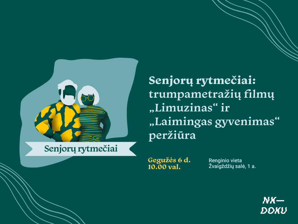 Senjorų rytmečiai: trumpametražių filmų „Limuzinas“ ir „Laimingas gyvenimas“ peržiūra