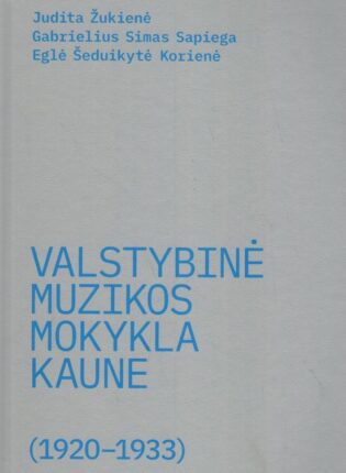 Valstybinė muzikos mokykla Kaune (1920–1933)