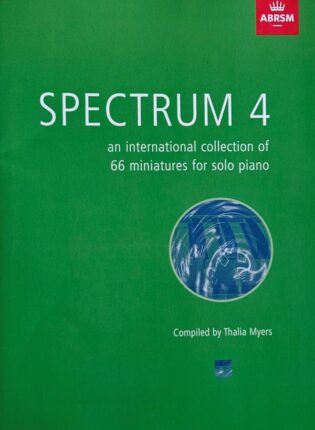 Thalia Myers „Spectrum 4: an international collection of 66 miniatures for solo piano“