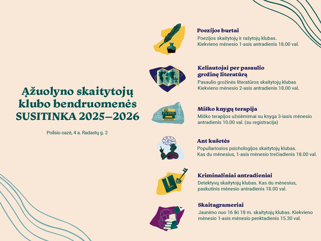 Ąžuolyno skaitytojų bendruomenės susitinka