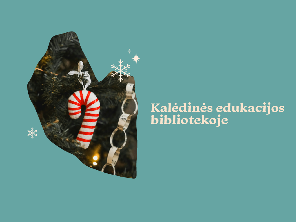 Kalėdinės edukacijos bibliotekoje