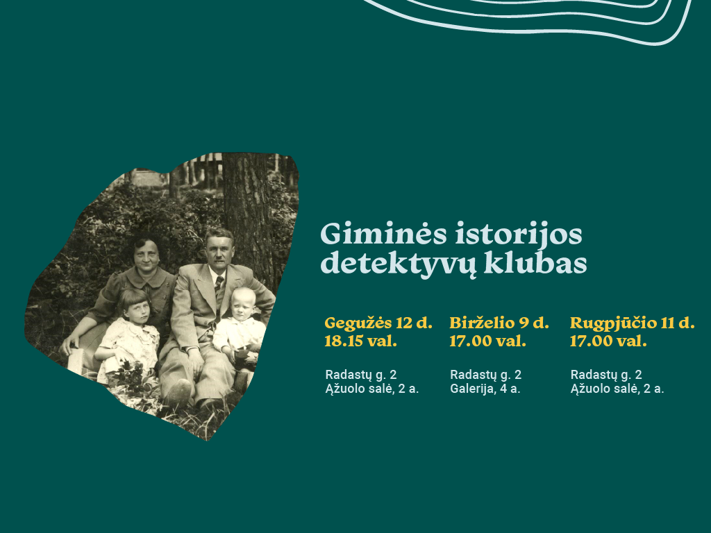 Giminės istorijos detektyvų klubas