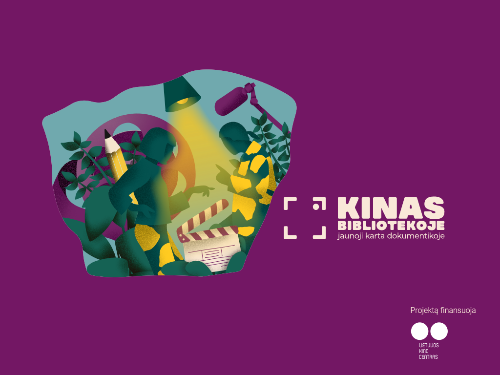 Ąžuolyno bibliotekos projektas „Kinas bibliotekoje: jaunoji karta dokumentikoje“: nuo kino klubo iki kino dirbtuvių