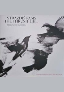 Giedrius Gelgotas „Strazdiškasis: koncertas fleitai su orkestru“ (LP)