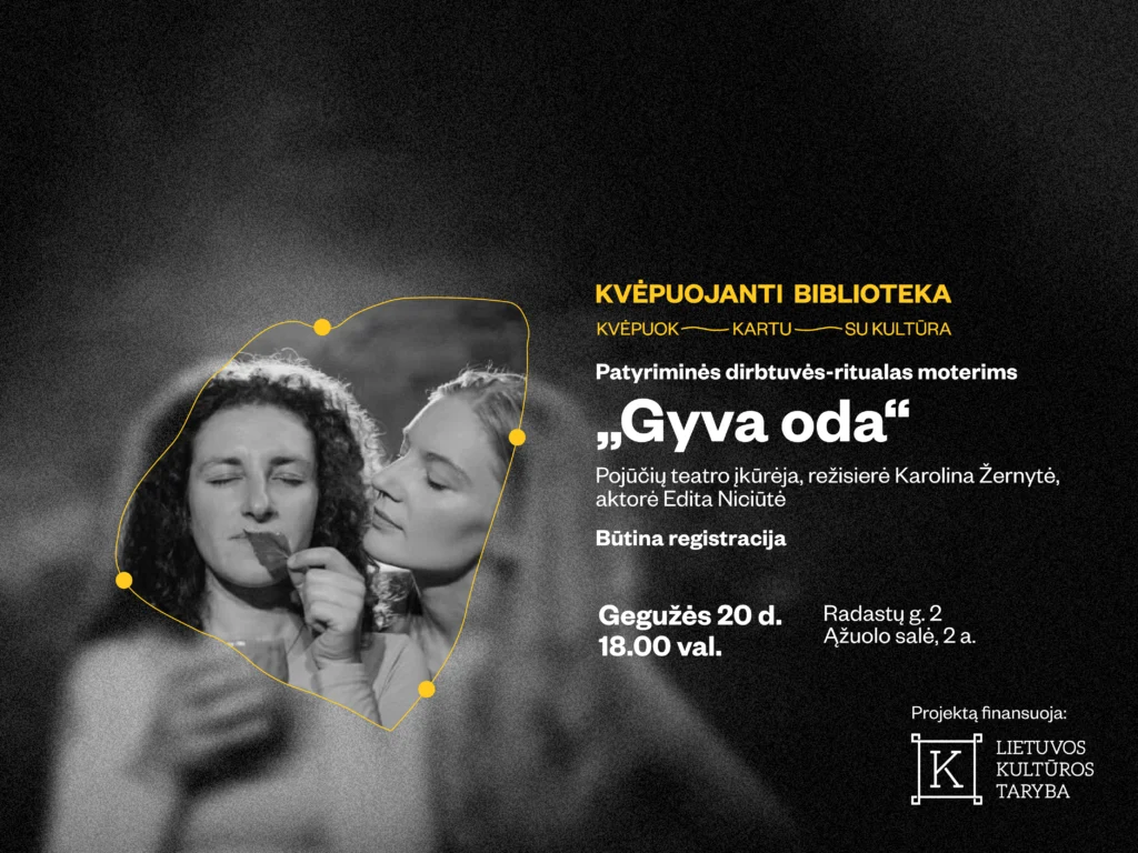 Patyriminės dirbtuvės-ritualas moterims „Gyva oda“