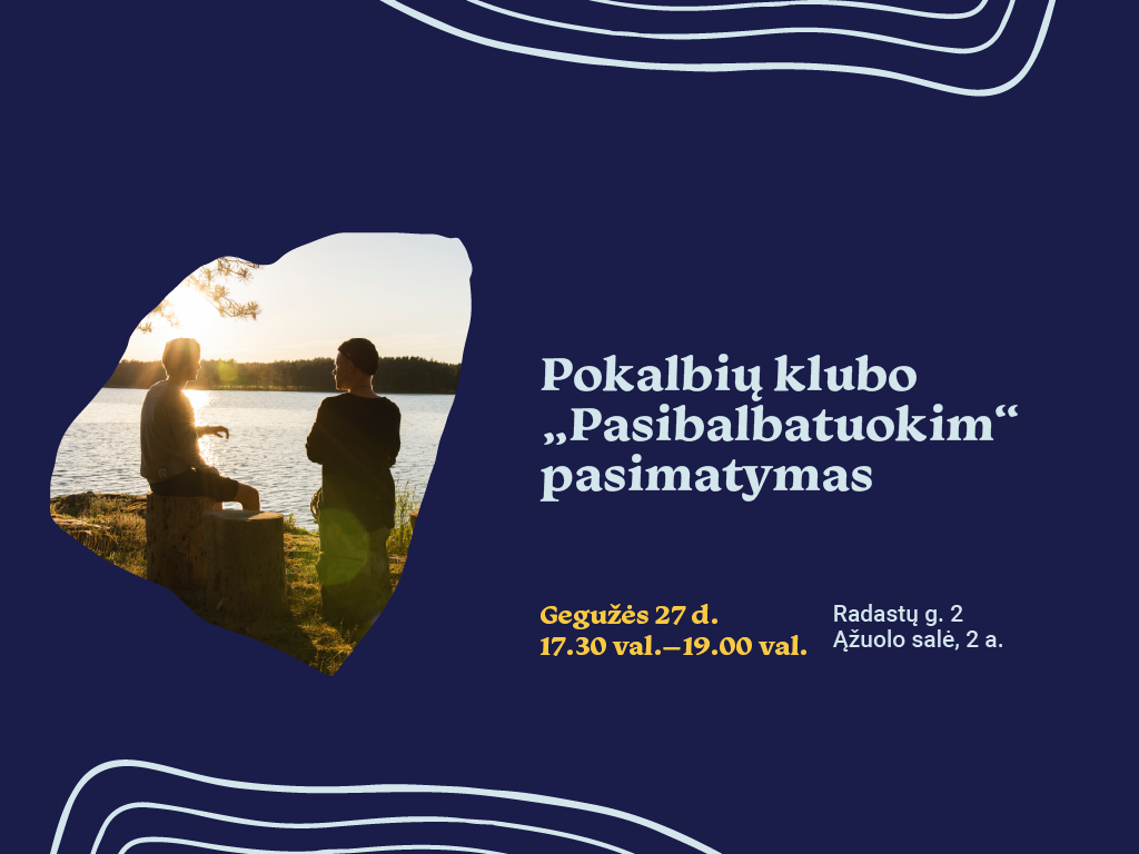 Klubo „Pasibalbatuokim“ susitikimas