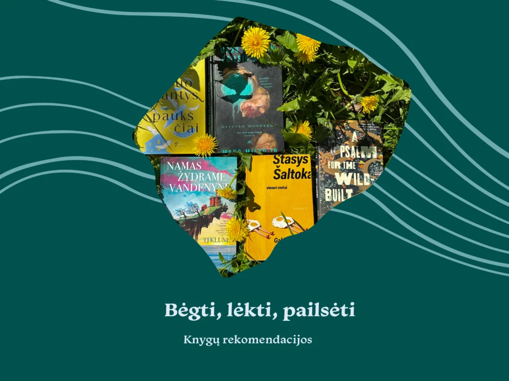 Bėgti, lėkti, pailsėti | Knygų rekomendacijos