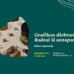 Grafikos dirbtuvės. Raštai iš antspaudų!